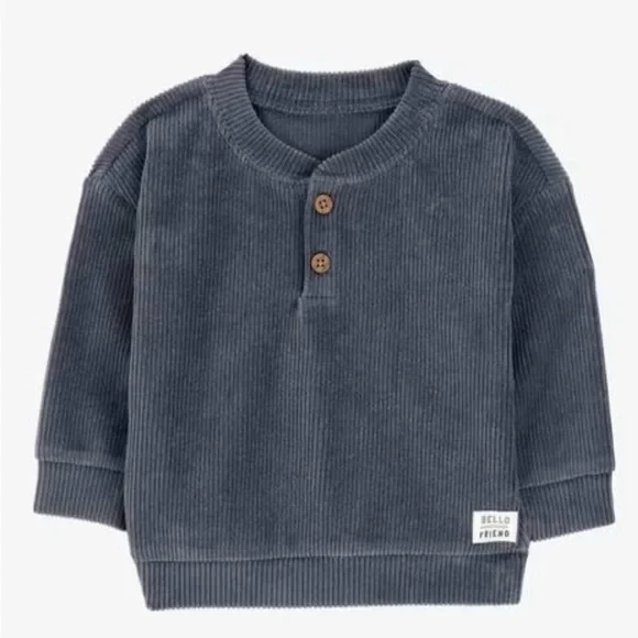 Carters Ribbed Velour Set - Picture 2 of 9